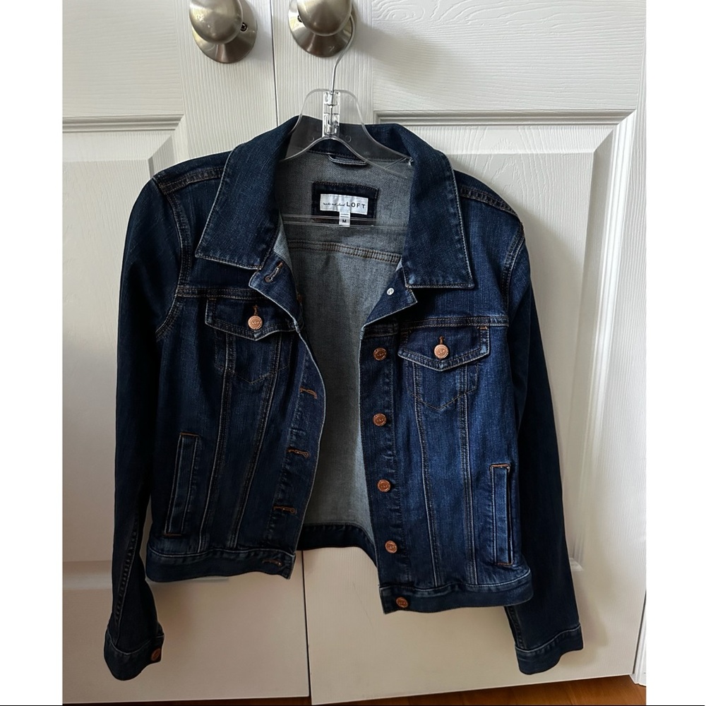 Loft women’s denim jacket